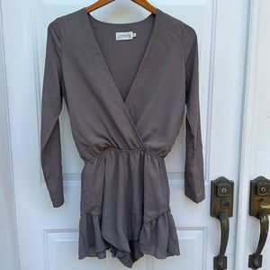 Grey romper